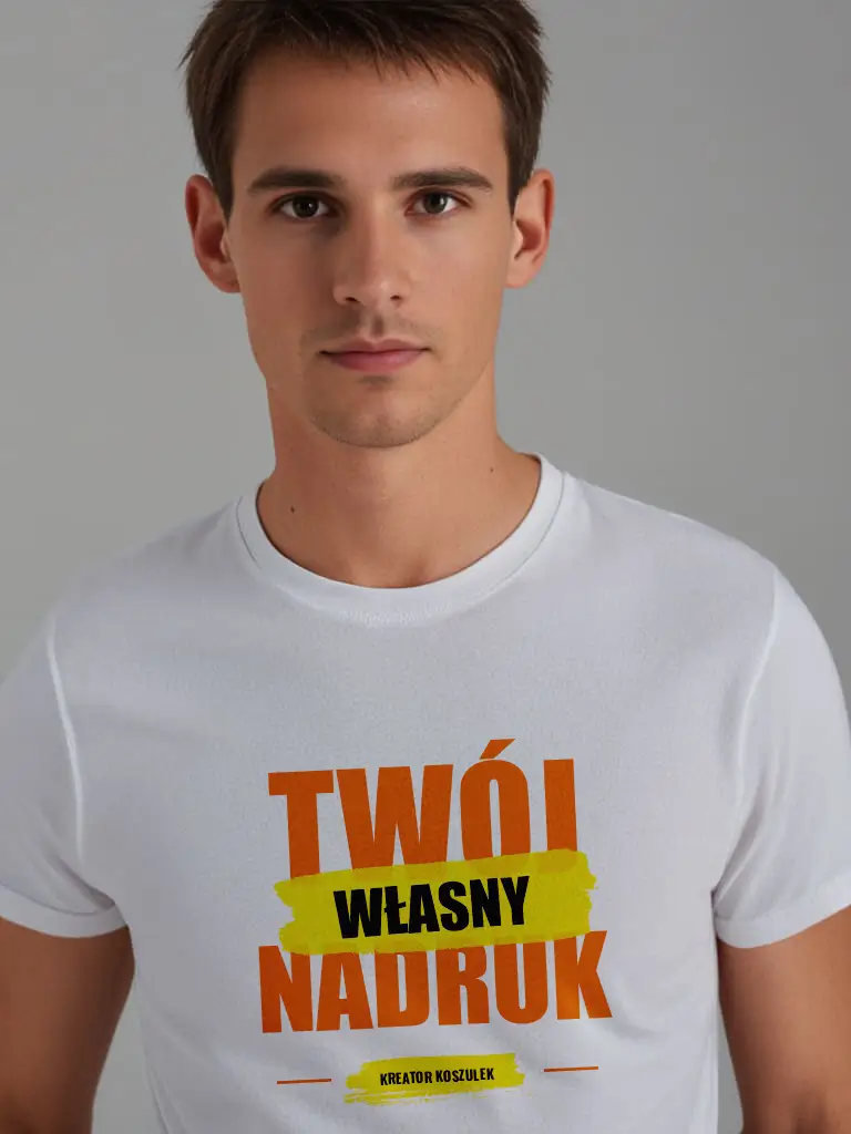 Męska koszulka BC e190 z nadrukiem