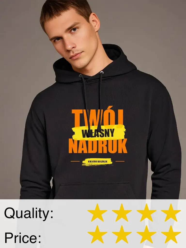 Men's Just Hoods sweatshirt with print