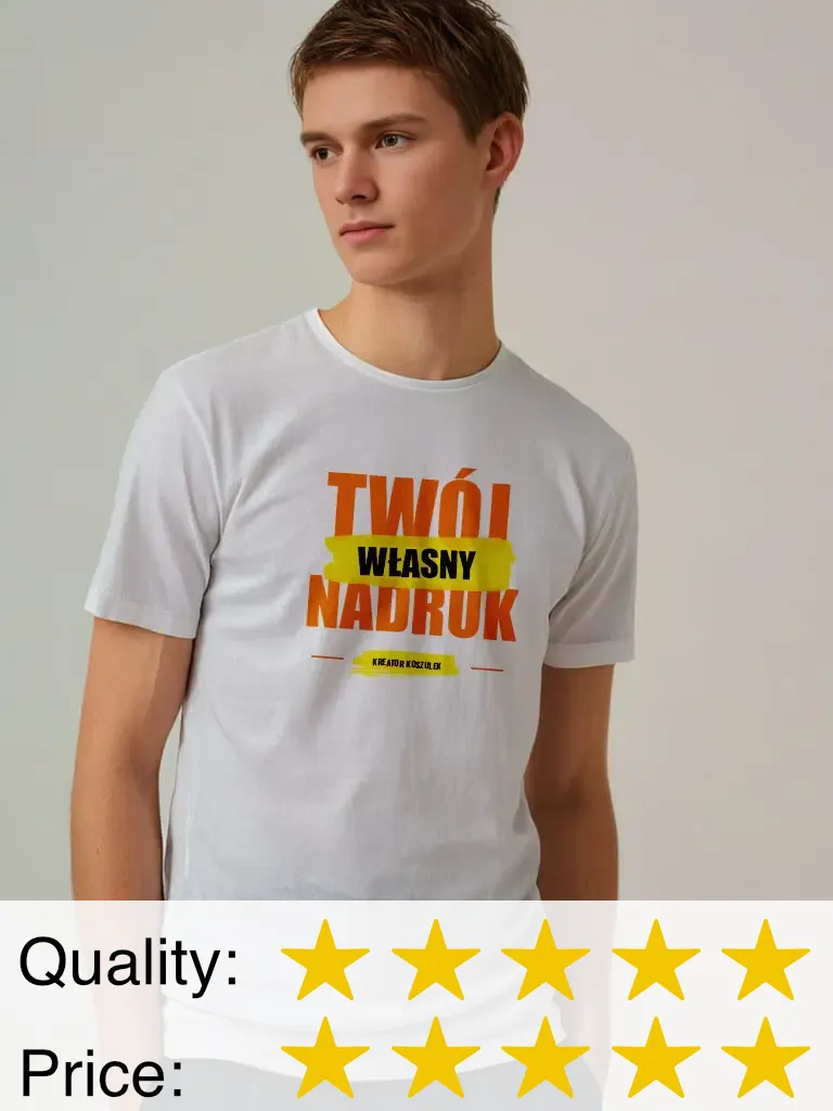 Men's Fruit Ringspun T-shirt with print