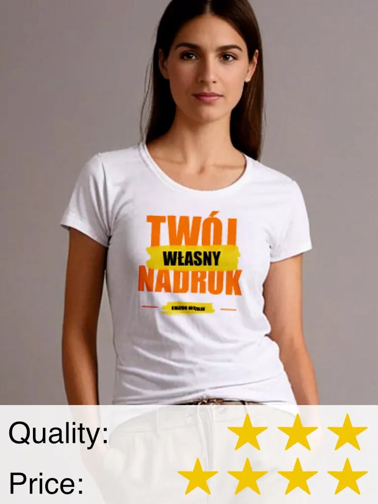 Women's Fruit Ringspun T-shirt with print