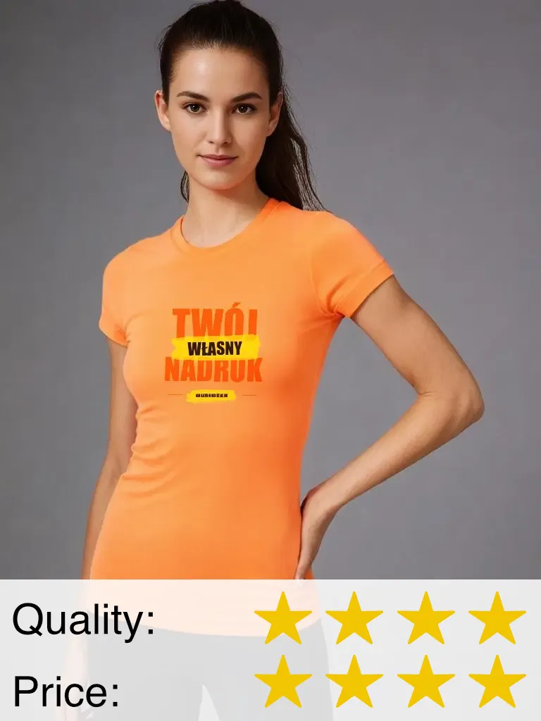 Women's sports T-shirt with print