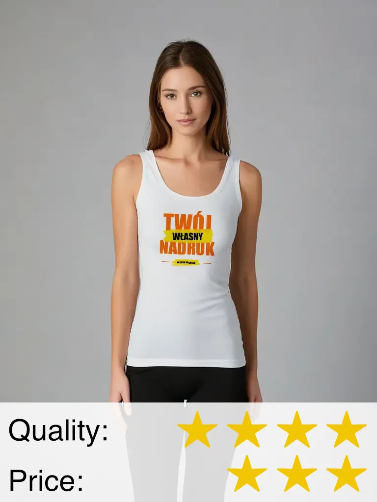 Women's Malfini tank top with print